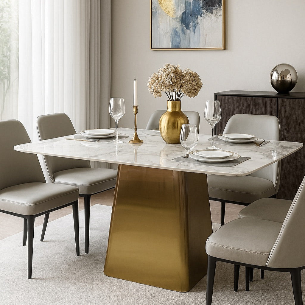 1.6m Luna Dining Table – Sintered Stone