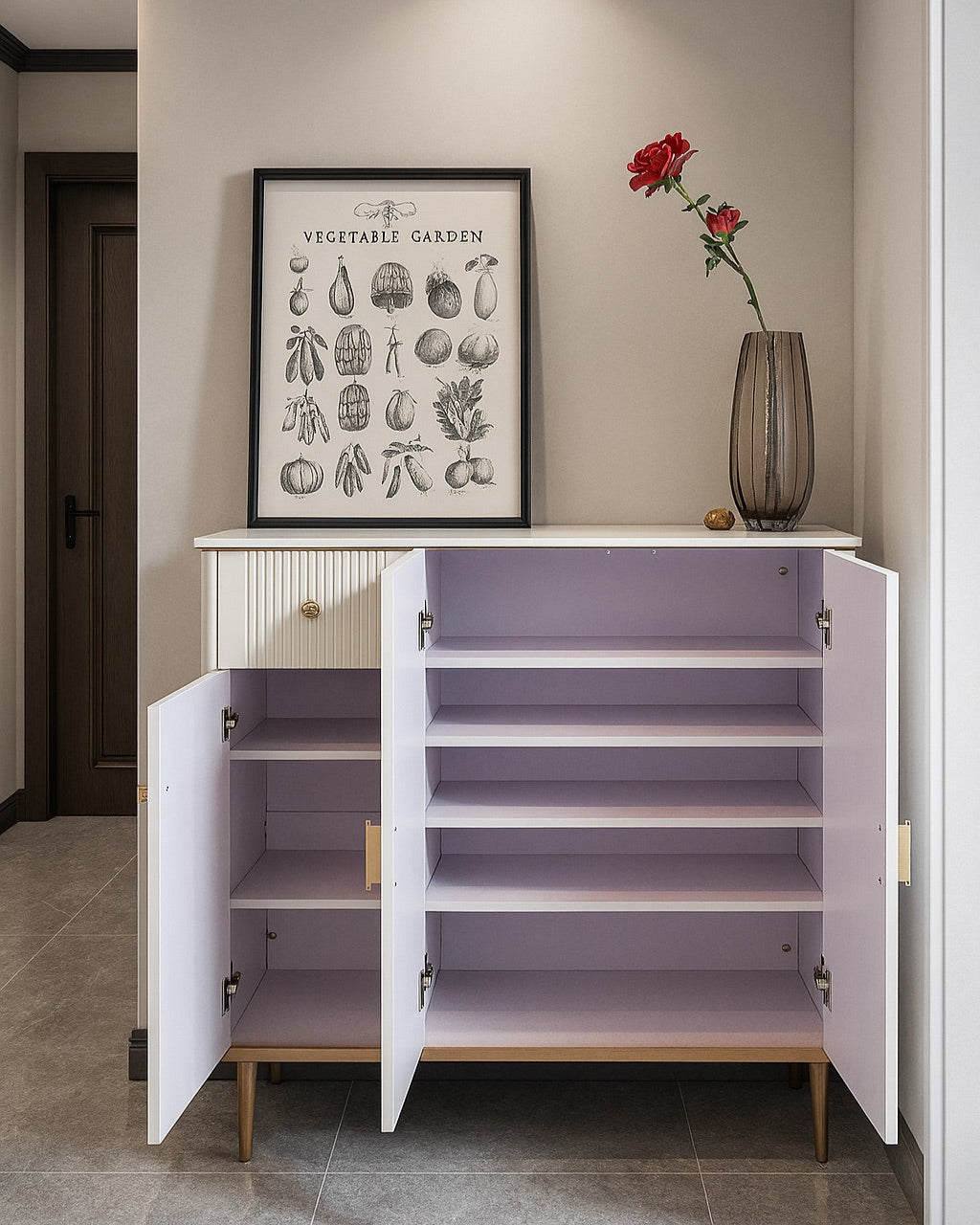 39" Aurora Shoe Cabinet (Floor Model)