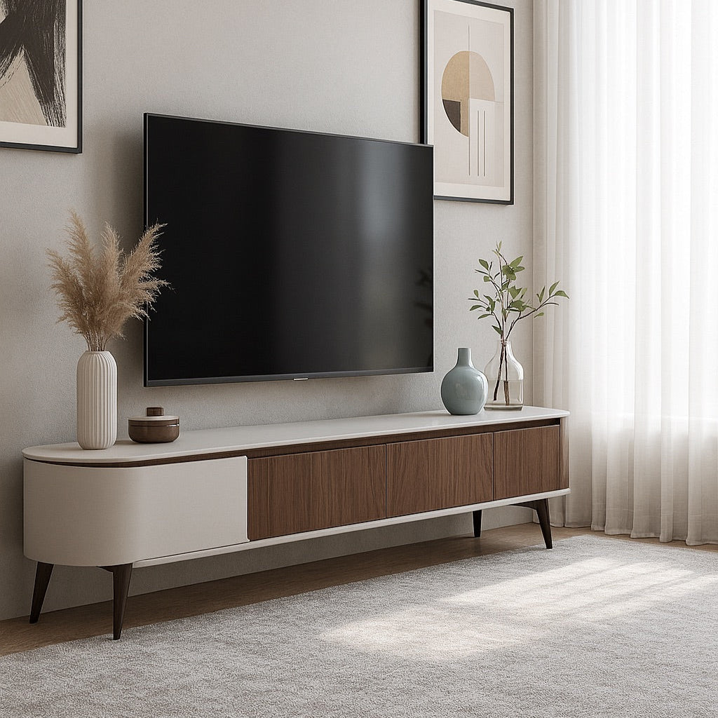 Walnut TV Stand