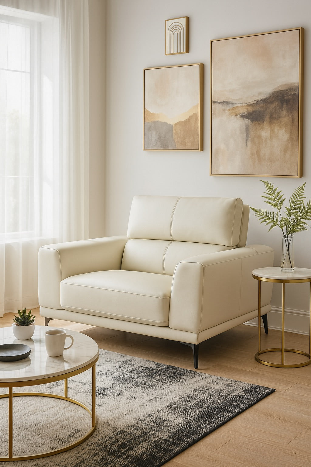 Arden Leather Sofa Collection