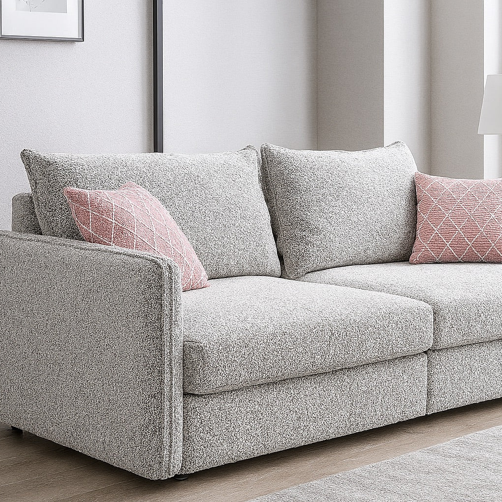Bouclé Sofa Bed
