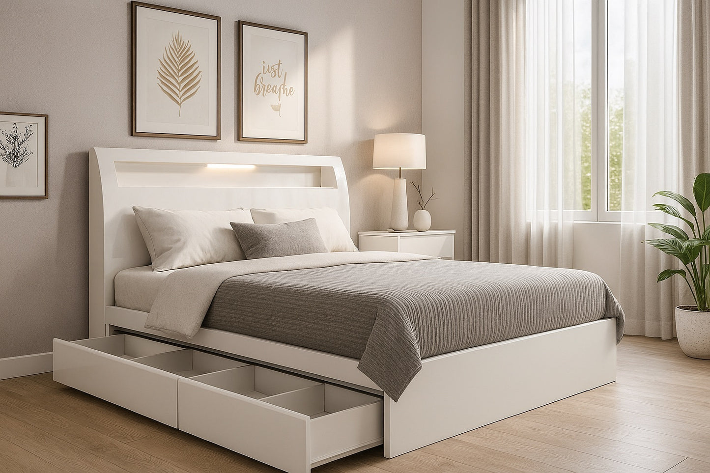 The Alison Storage Bed