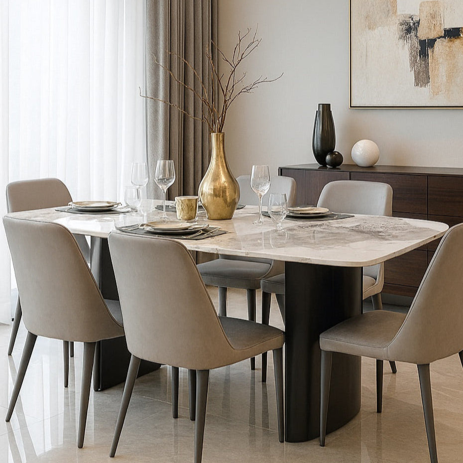 1.6m Milan Dining Table – Sintered Stone