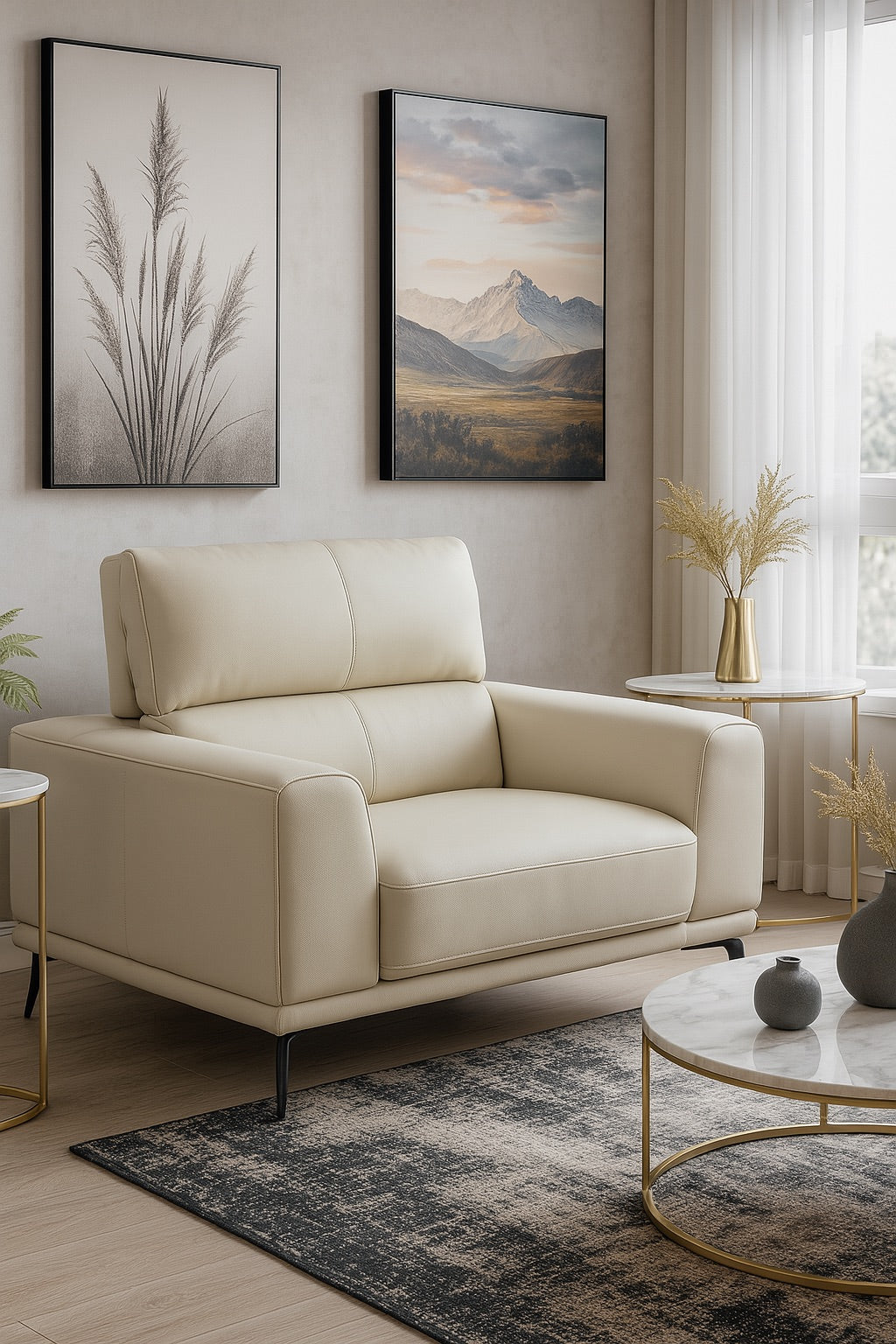 Arden Leather Sofa Collection