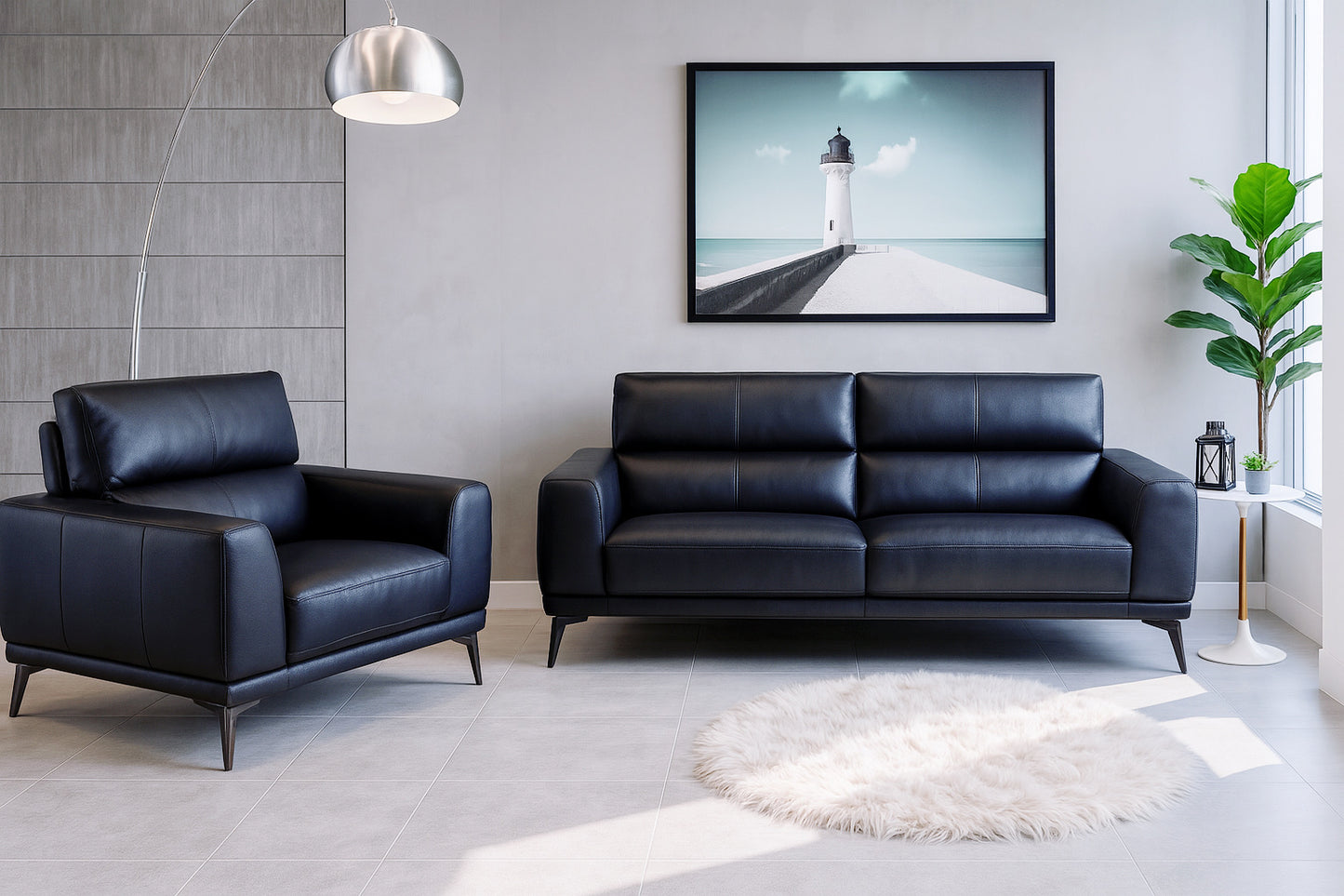 Arden Leather Sofa Collection