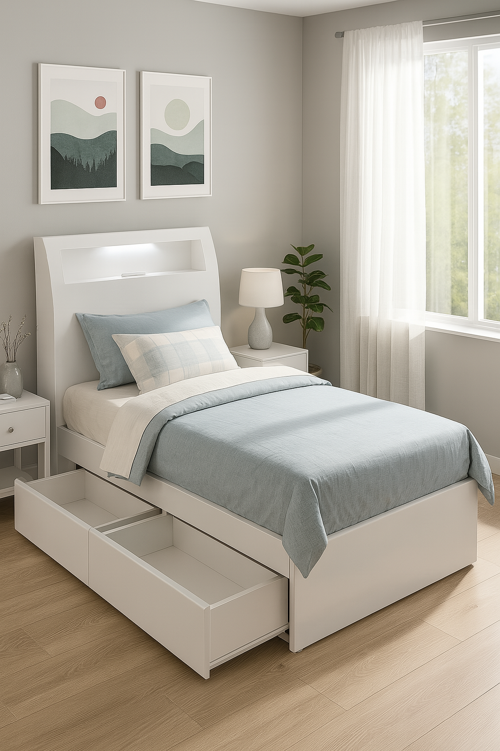 The Alison Storage Bed