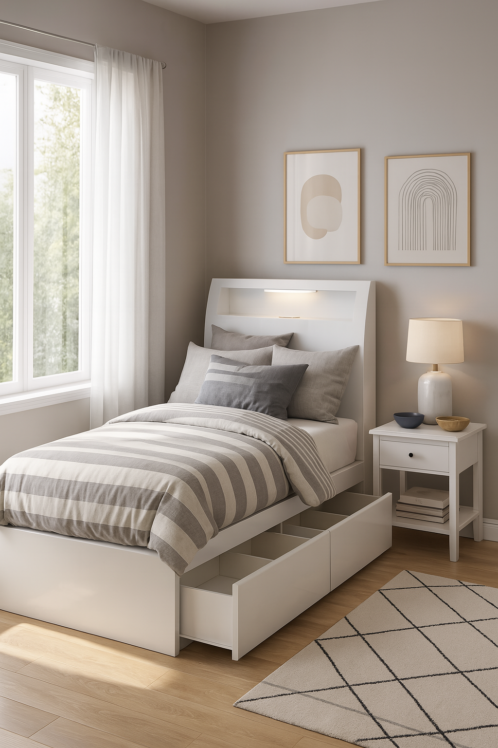 The Alison Storage Bed