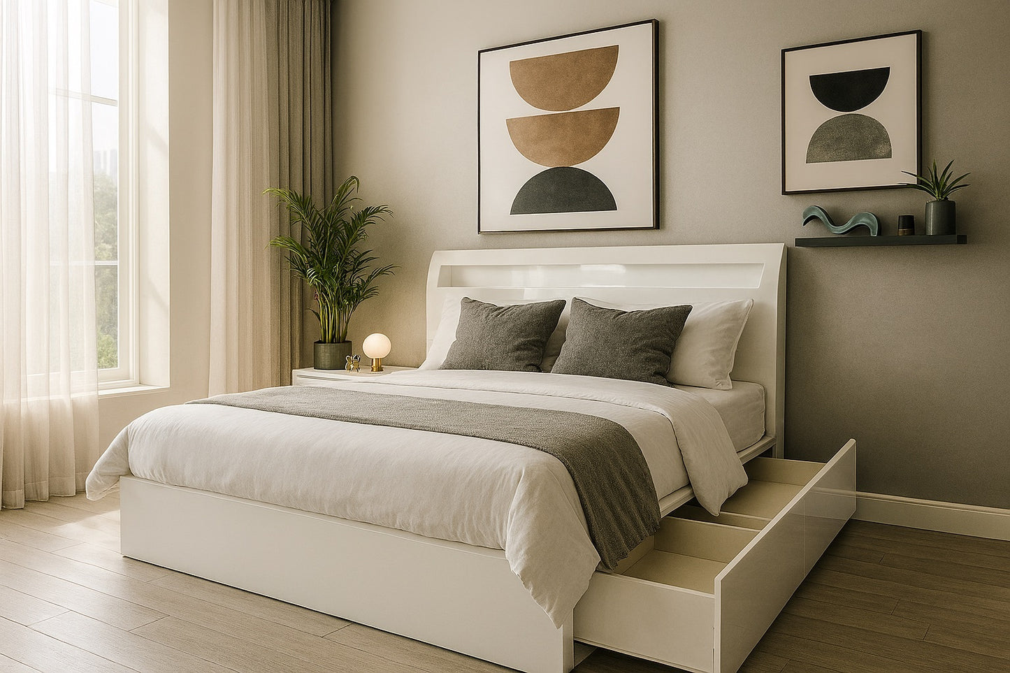 The Alison Storage Bed