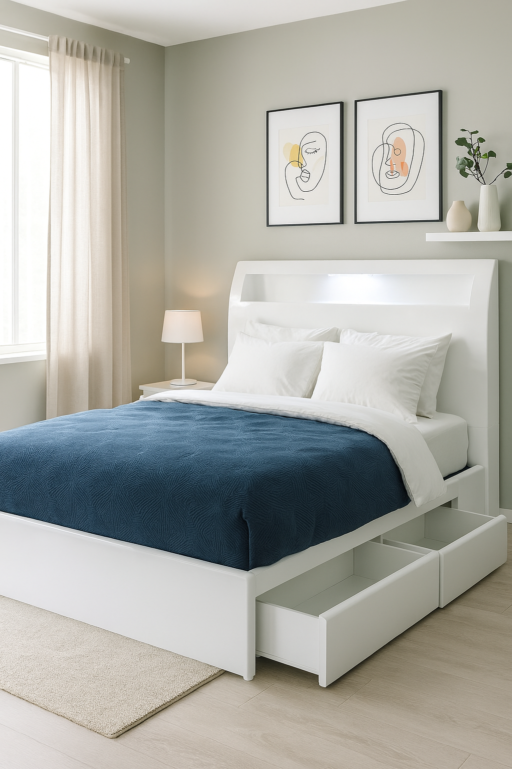 The Alison Storage Bed