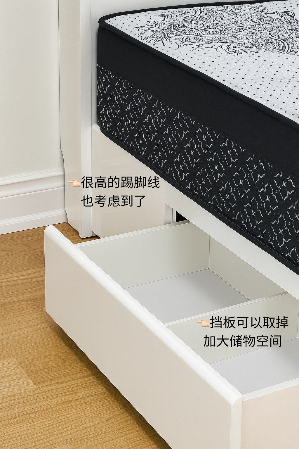 The Alison Storage Bed