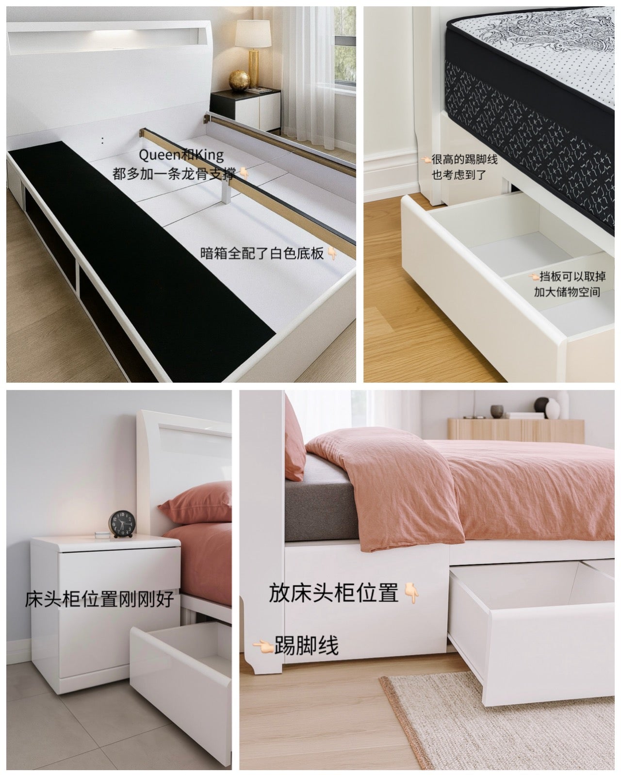 The Alison Storage Bed