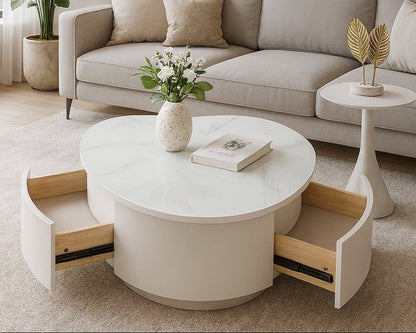 2pc Heart Shaped Coffee Table
