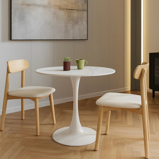 Round Bistro Table – Sintered Stone (5 Sizes)