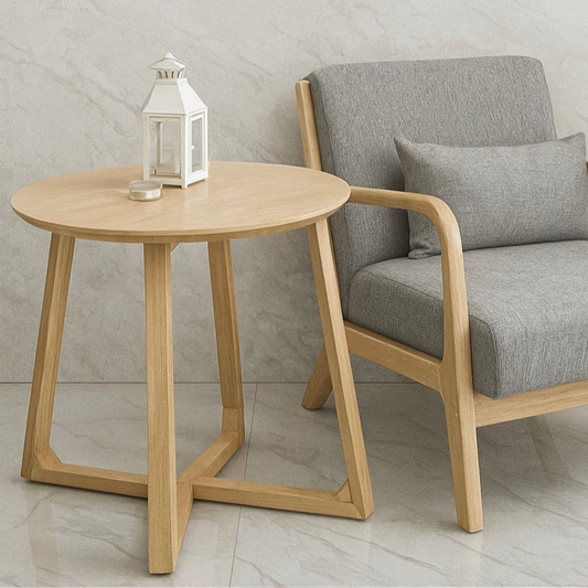 Solid Wood Side Table