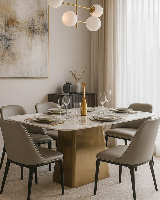 1.6m Luna Dining Table – Sintered Stone