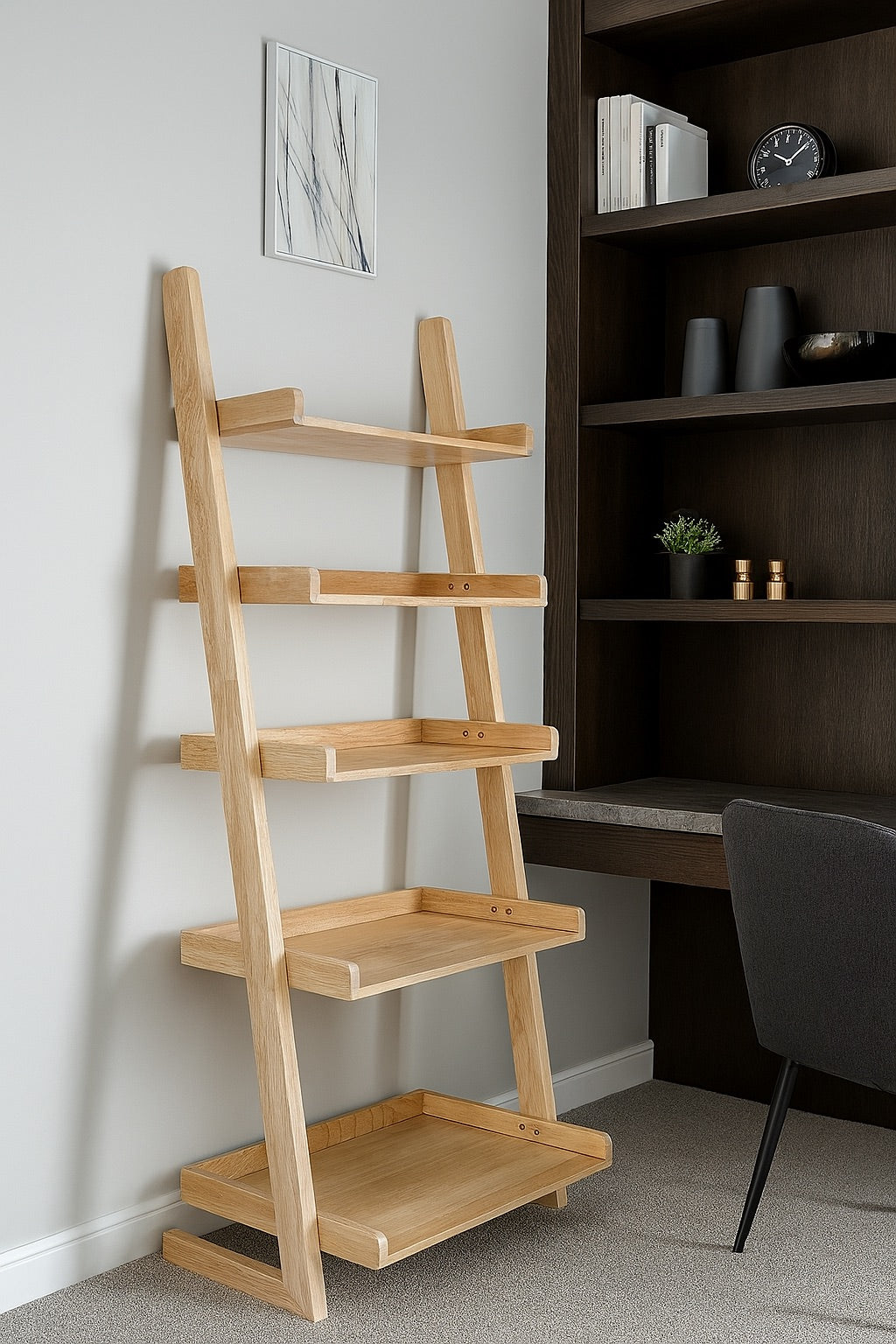 Solid Oak Wood Shelf