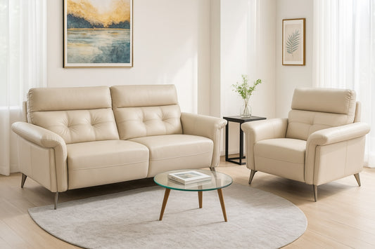 Sora Leather Sofa Collection