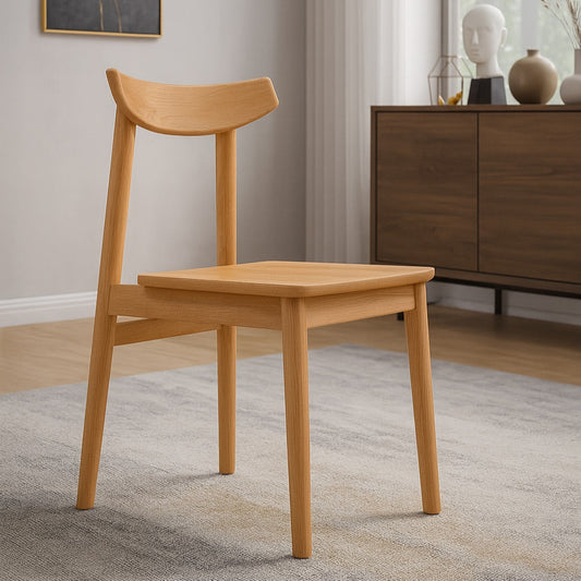 Solid Beech Wood Dining Chair