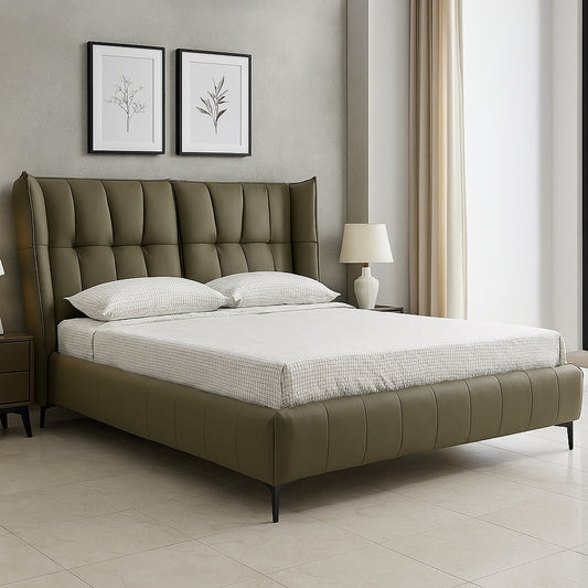 The Olive Wingback Bed
