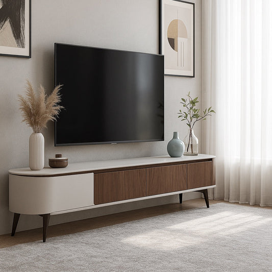 Walnut TV Stand