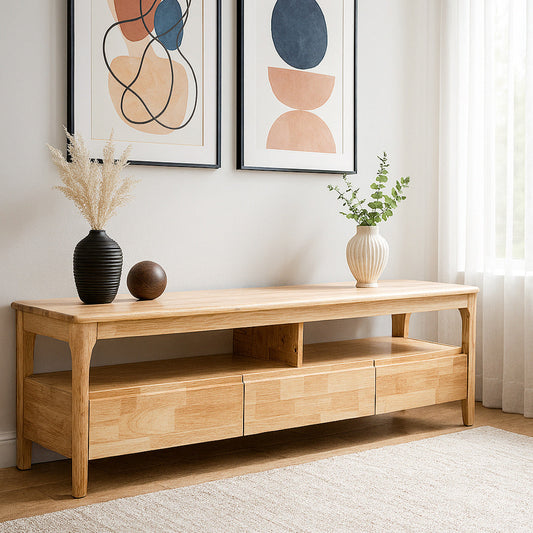 Solid Wood TV Stand