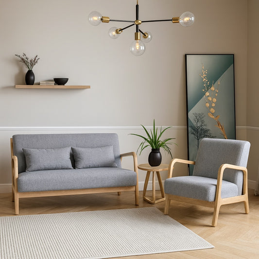 Solid Wood Sofa Collection