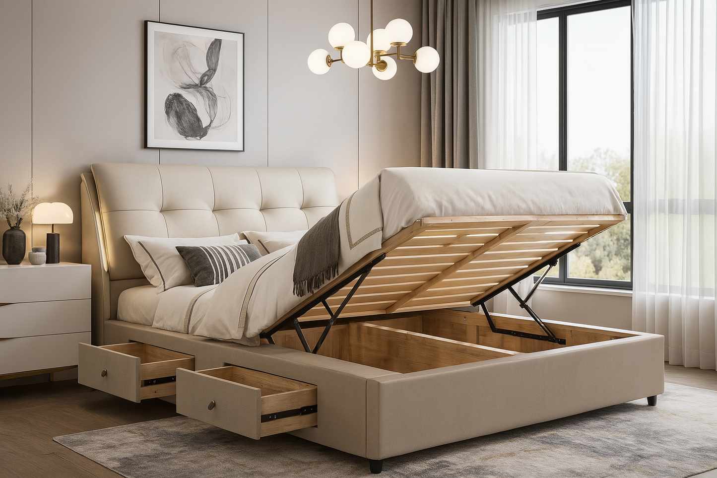 The Kova Storage Bed